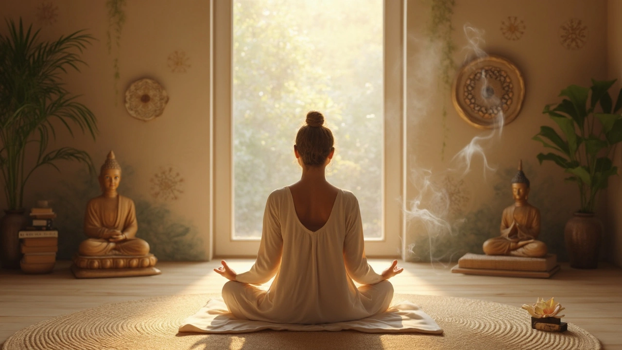 Comment le bouddhisme inspire les massages énergétiques