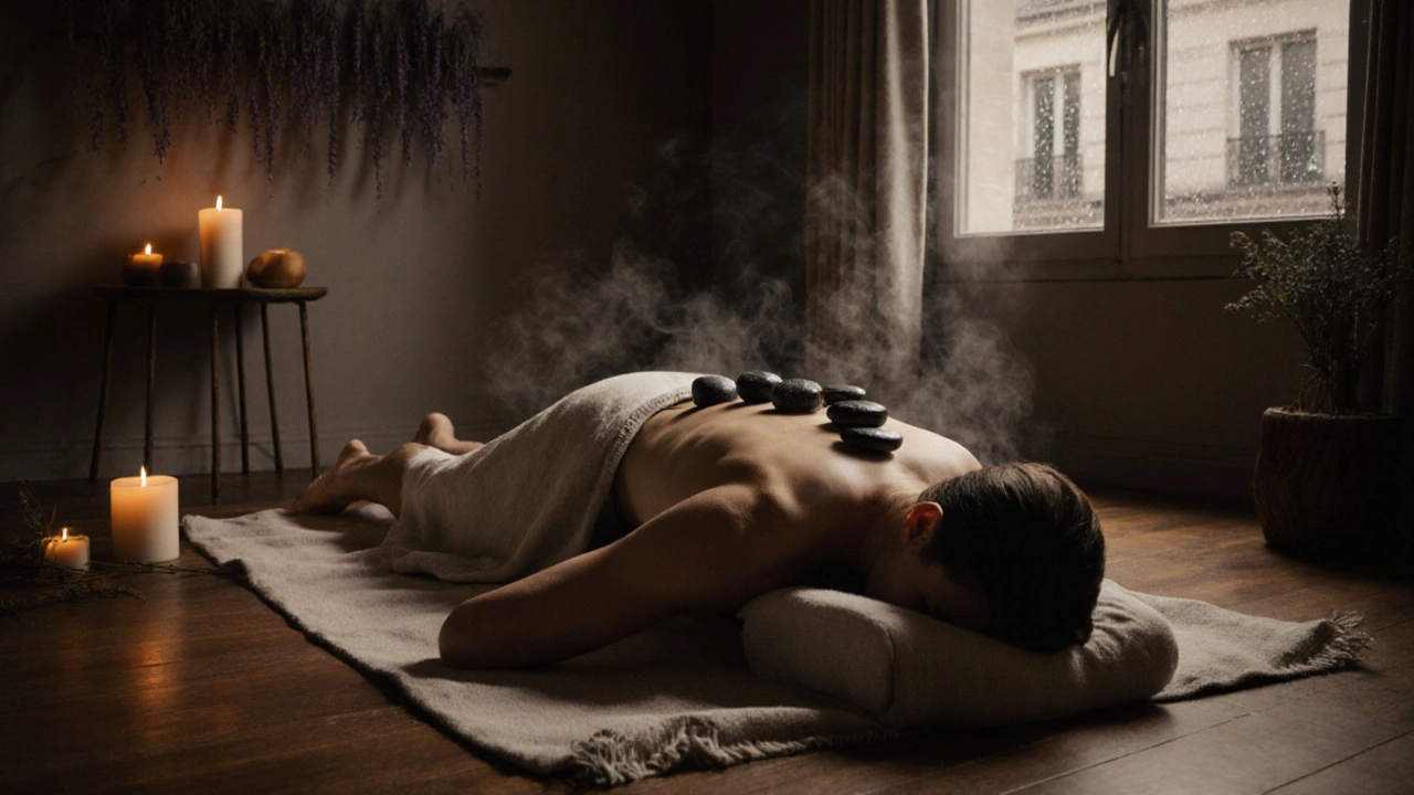 Massage aux Pierres Chaudes : La Thérapie Naturelle qui Détend Votre Corps en Profondeur