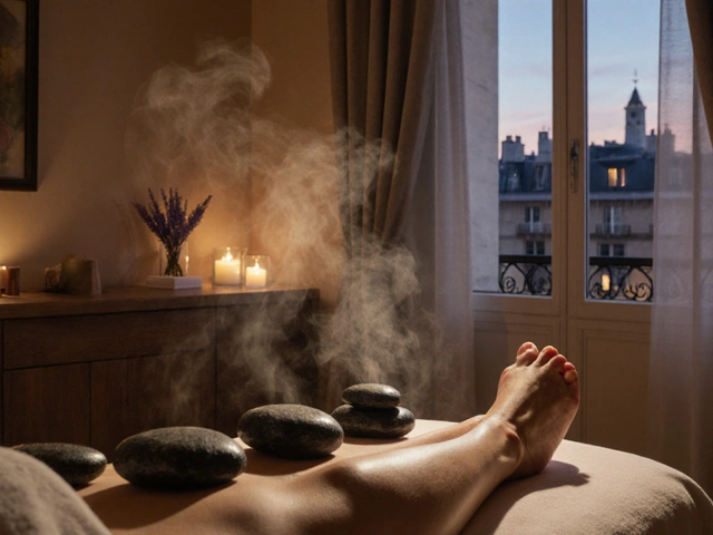 Les Bienfaits Cachés du Massage aux Pierres Chaudes : Plus Que du Relaxant