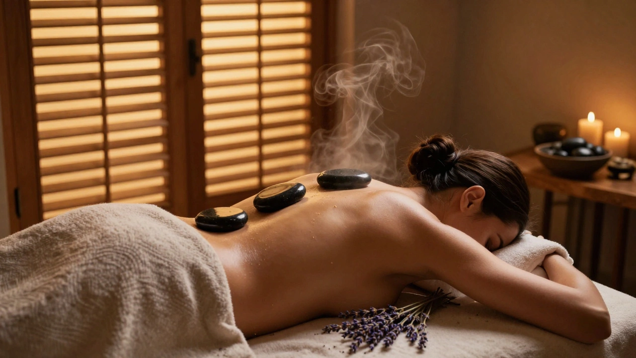 Les meilleurs spas en France pour un massage aux pierres chaudes