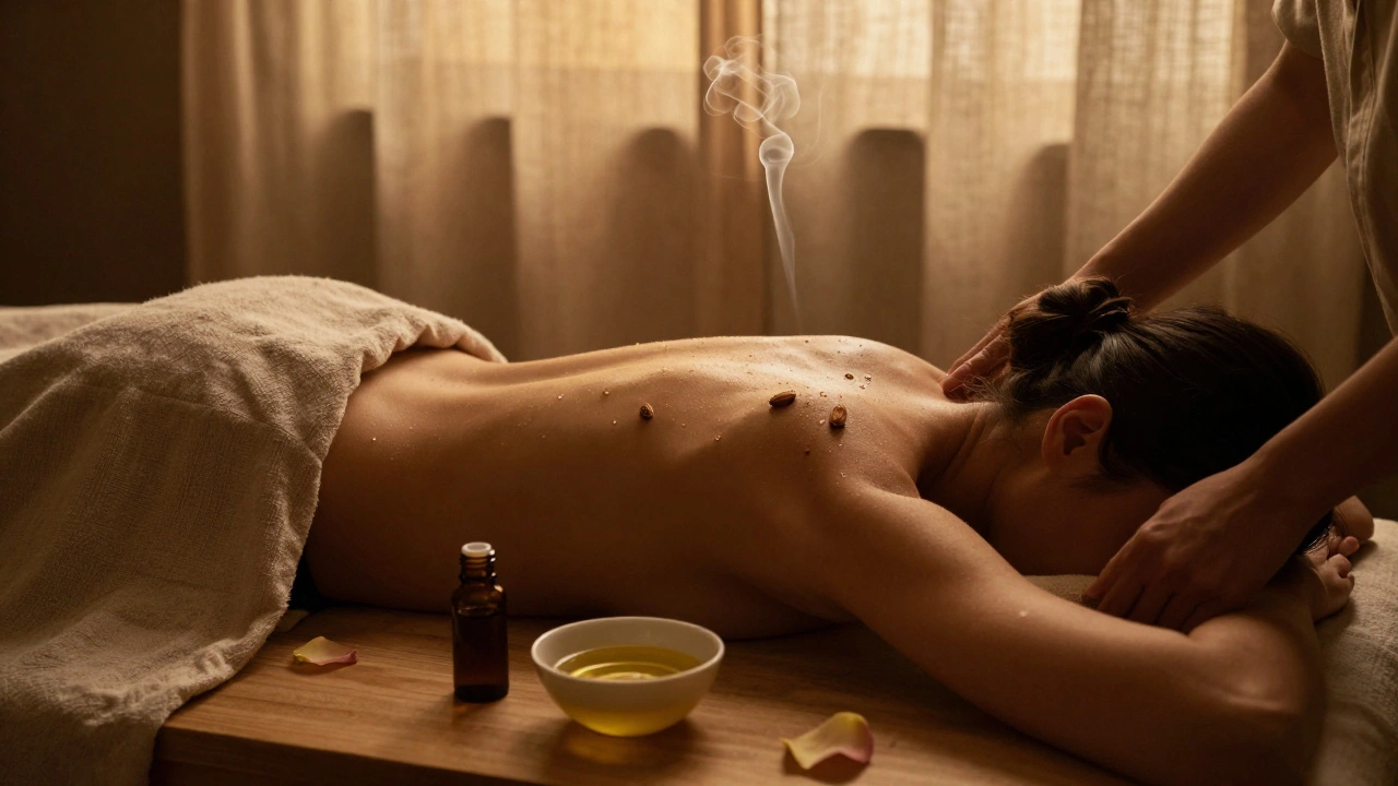 Massage plaisir : Les huiles essentielles à utiliser pour une expérience inoubliable